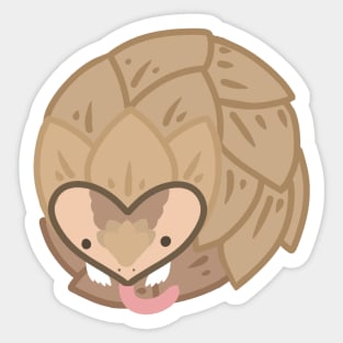 Pangolin Pride Sticker